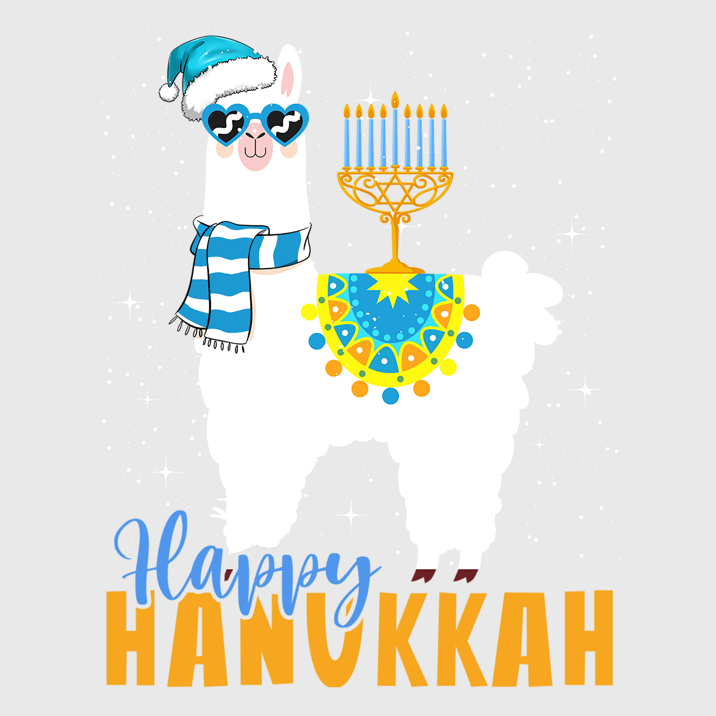 Llama Hanukkah Transfer