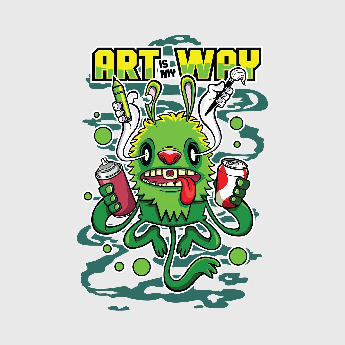 Wild Art Monster Transfer