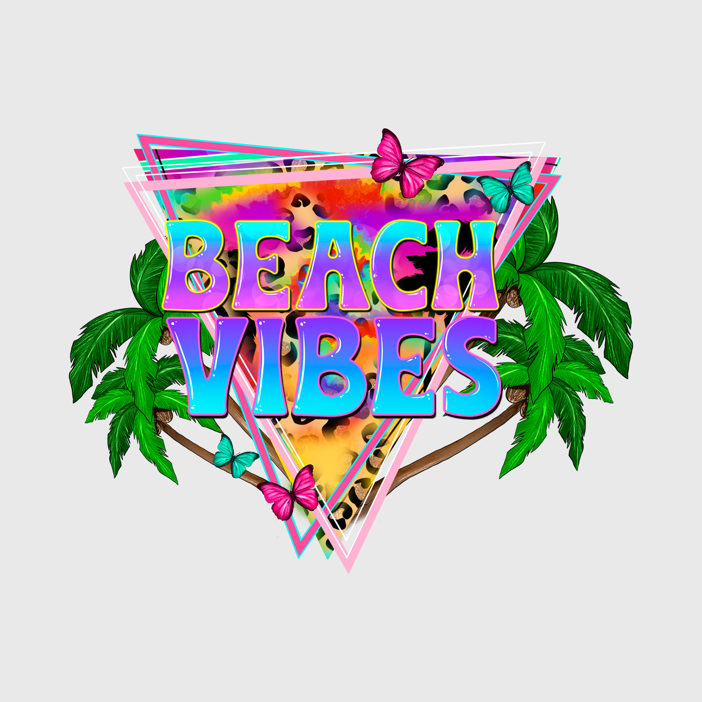 Retro Beach Vibes Transfer