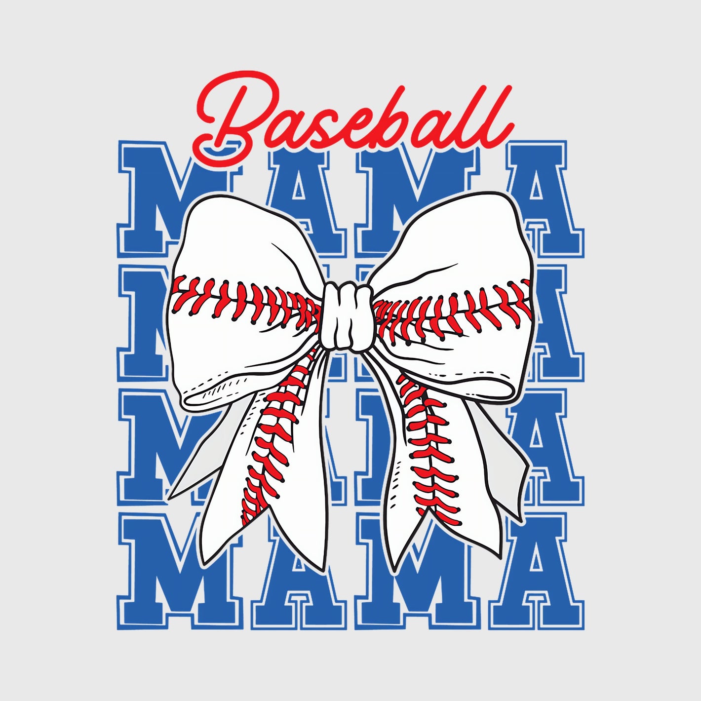 Classic Mama Bow Transfer