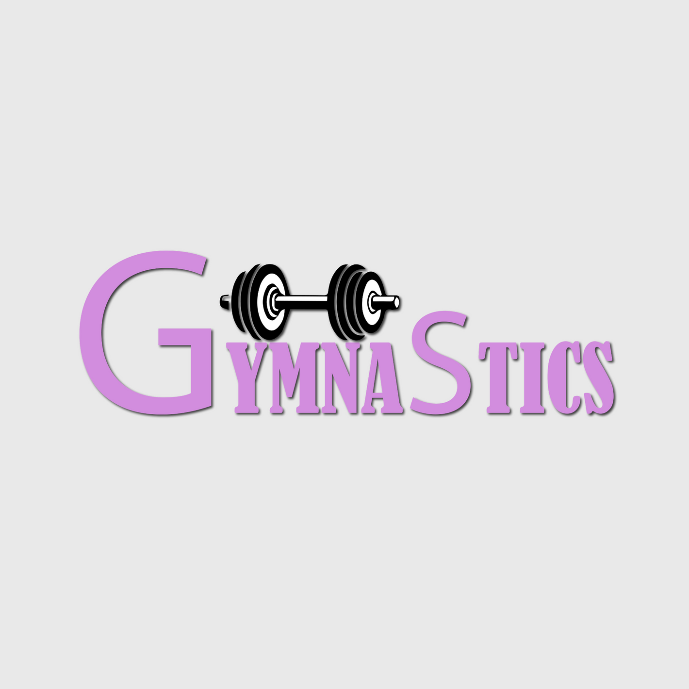 Gymnastics Weight Pink Transfer