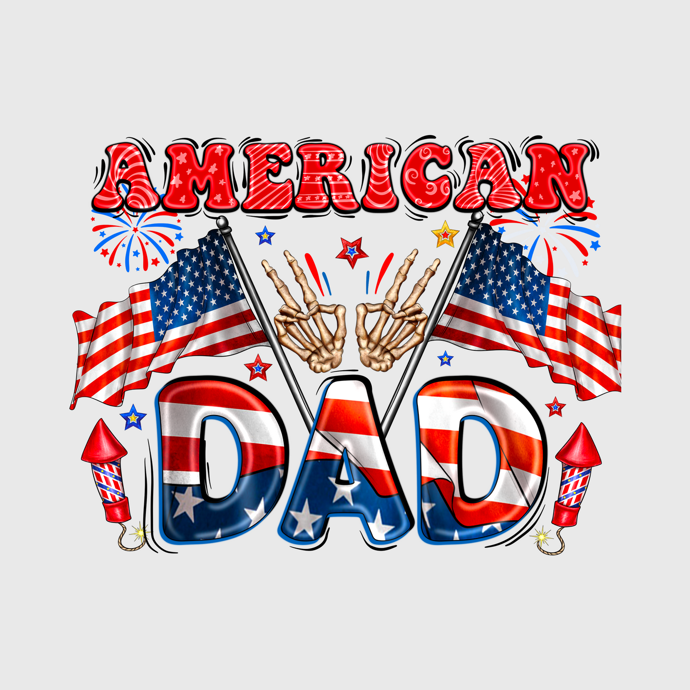 American Dad Patriotic Transfer