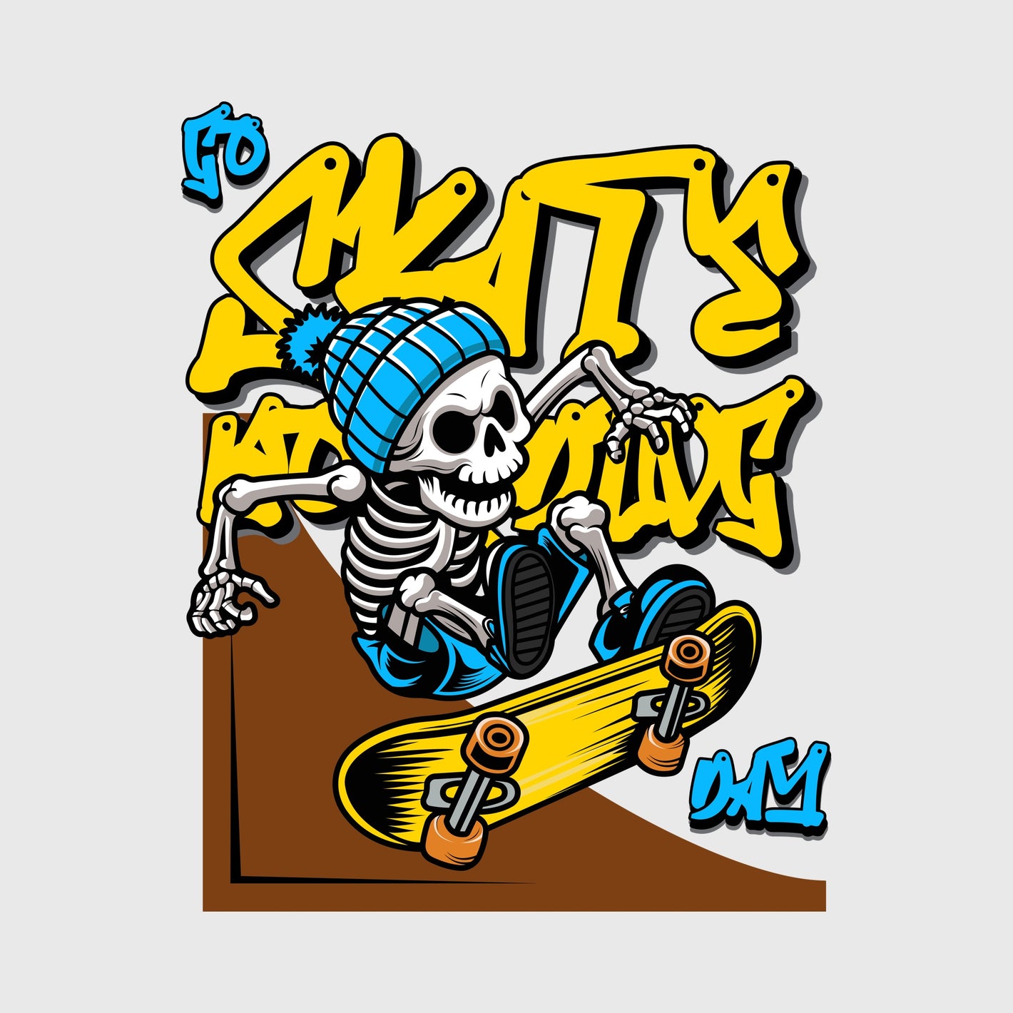 Skate Bones Jump Transfer