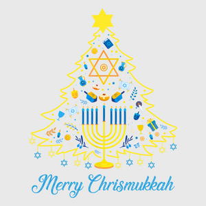 Hanukkah Tree Celebration Transfer