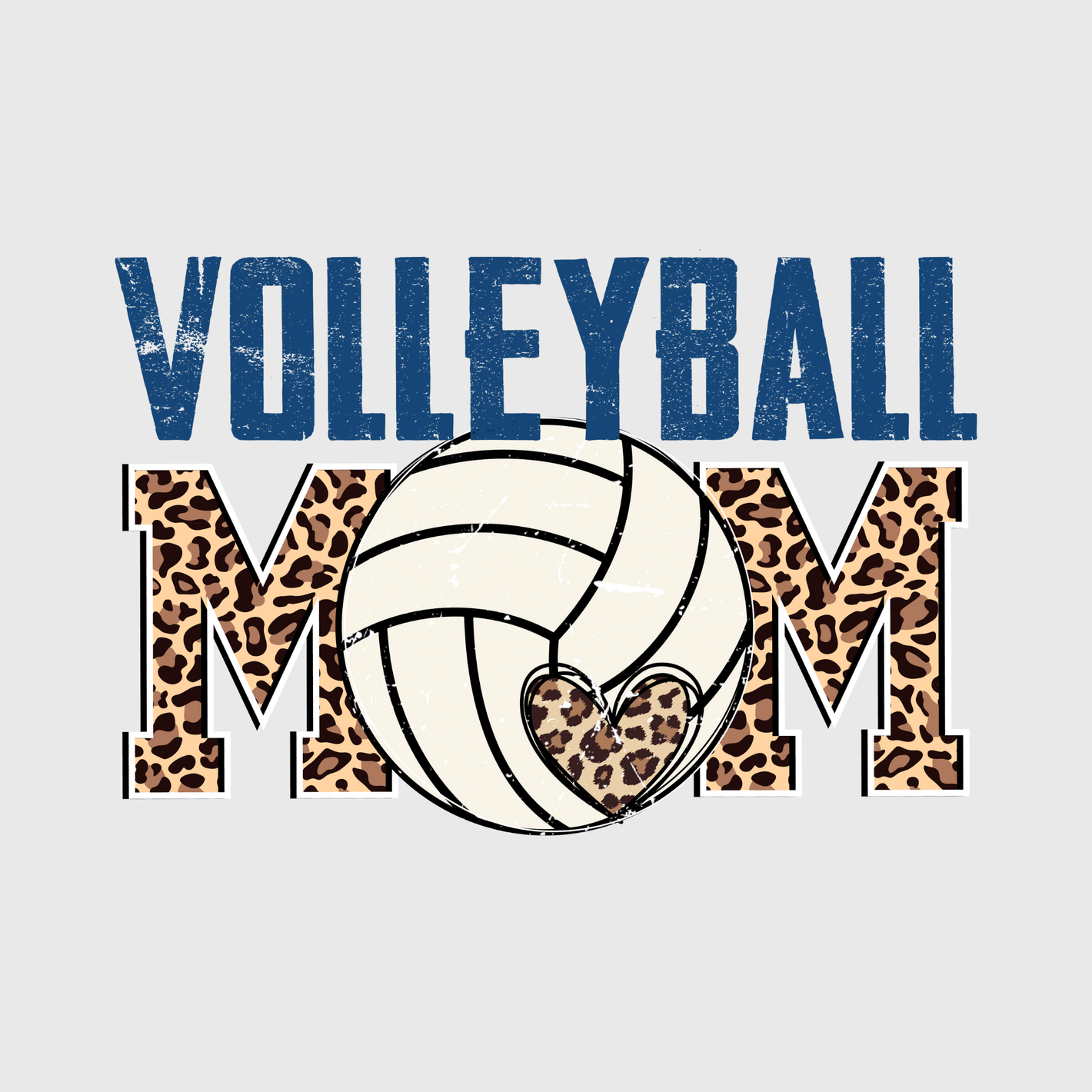 Leopard Volleyball Mom Transfer