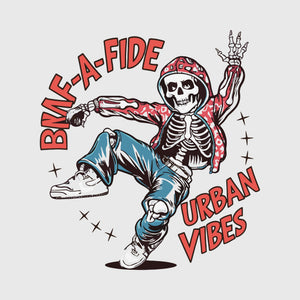 Breakdance Urban Bones Transfer