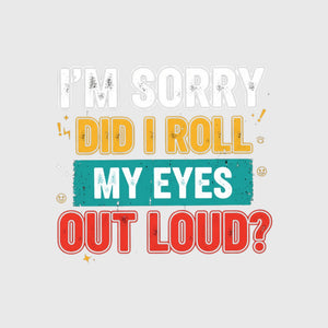 Eye Roll Apology Transfer