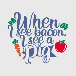 'When I See Bacon, I See a Pig' Transfer