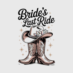 Rhinestone Bride Rodeo Transfer