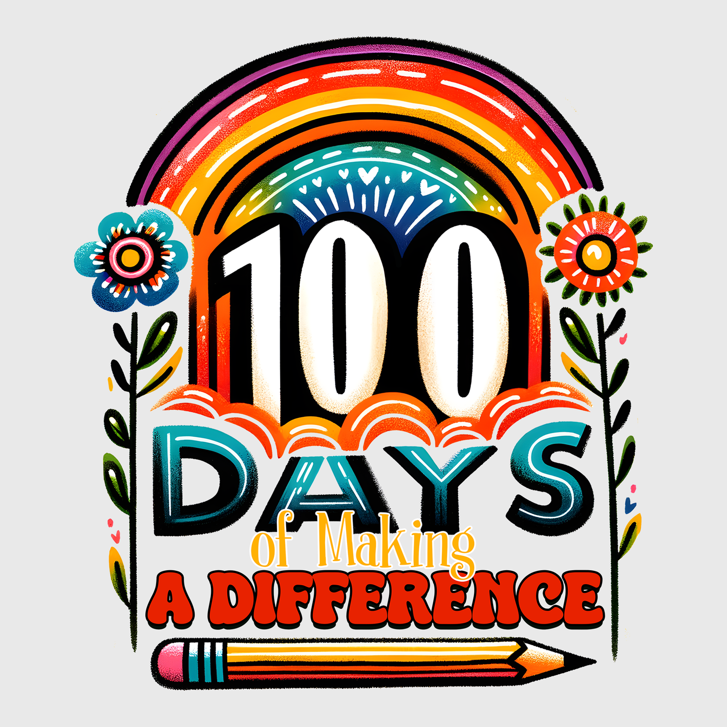 100 Days Of Making A Difference Transfer