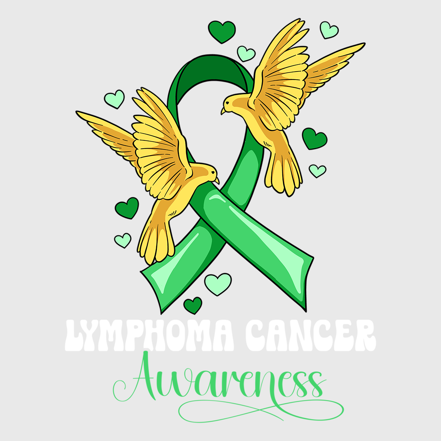 Golden Wings Lymphoma Cancer Transfer