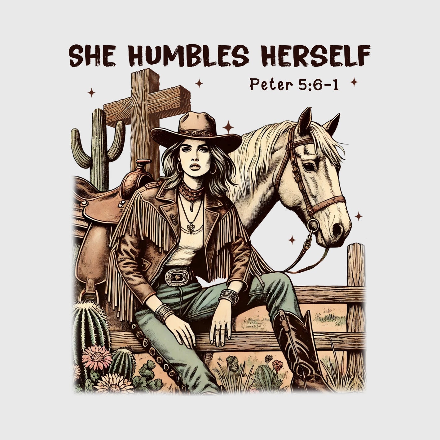 Faithful Cowgirl Grace Transfer