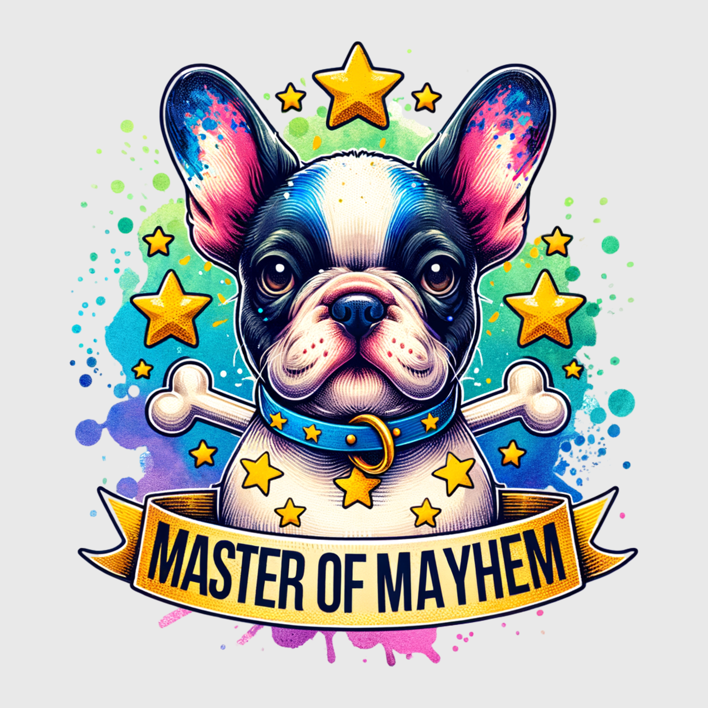 Master Of Mayhem Frenchie Transfer