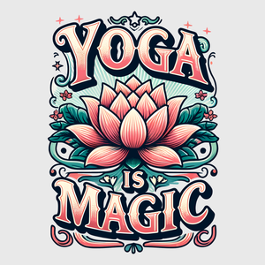 Yoga Is Magic Lotus Transfer