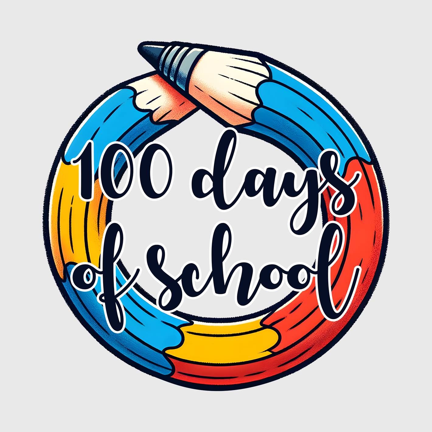 100 Days Of School Transfer