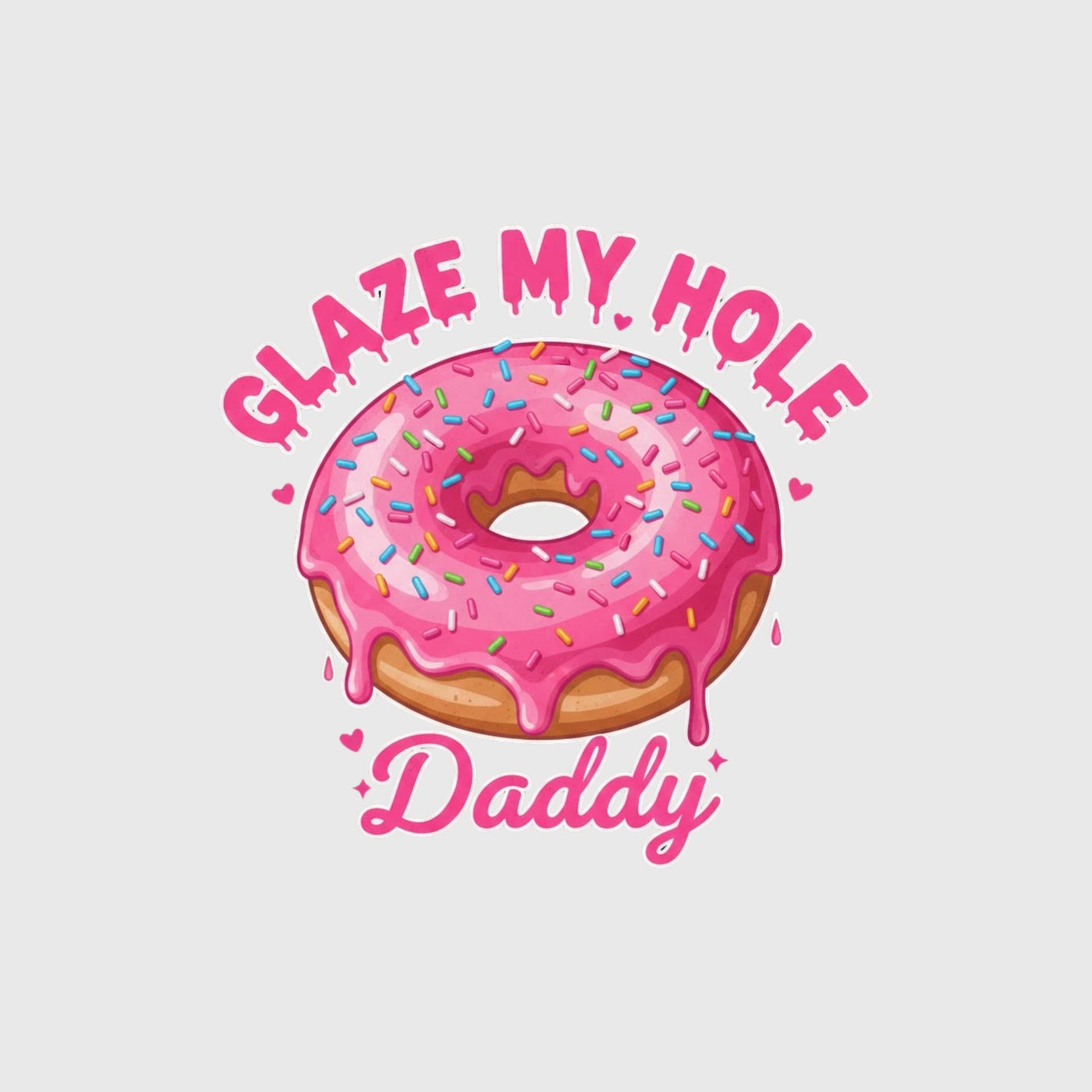 Glazed Daddy Donut Transfer