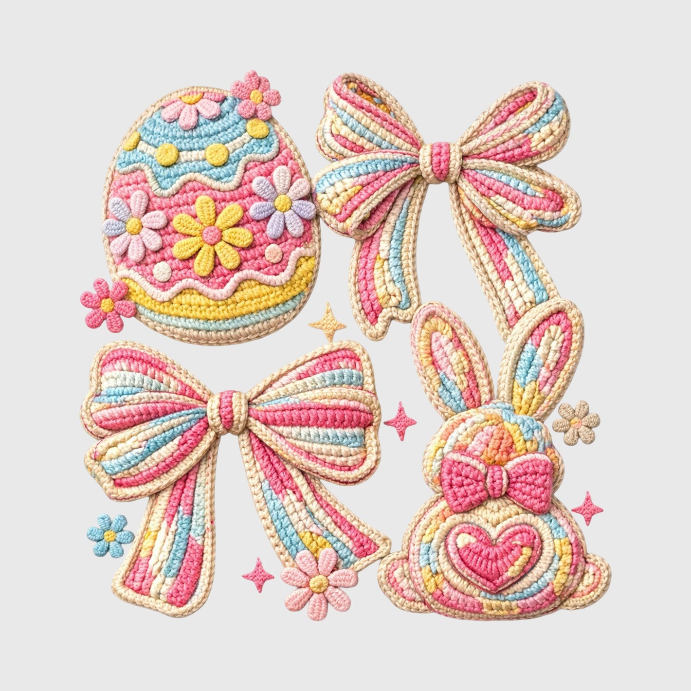 Pastel Patch Easter Bundle Transfer