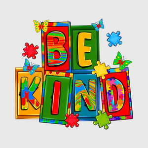 Be Kind Autism Awareness Transfer