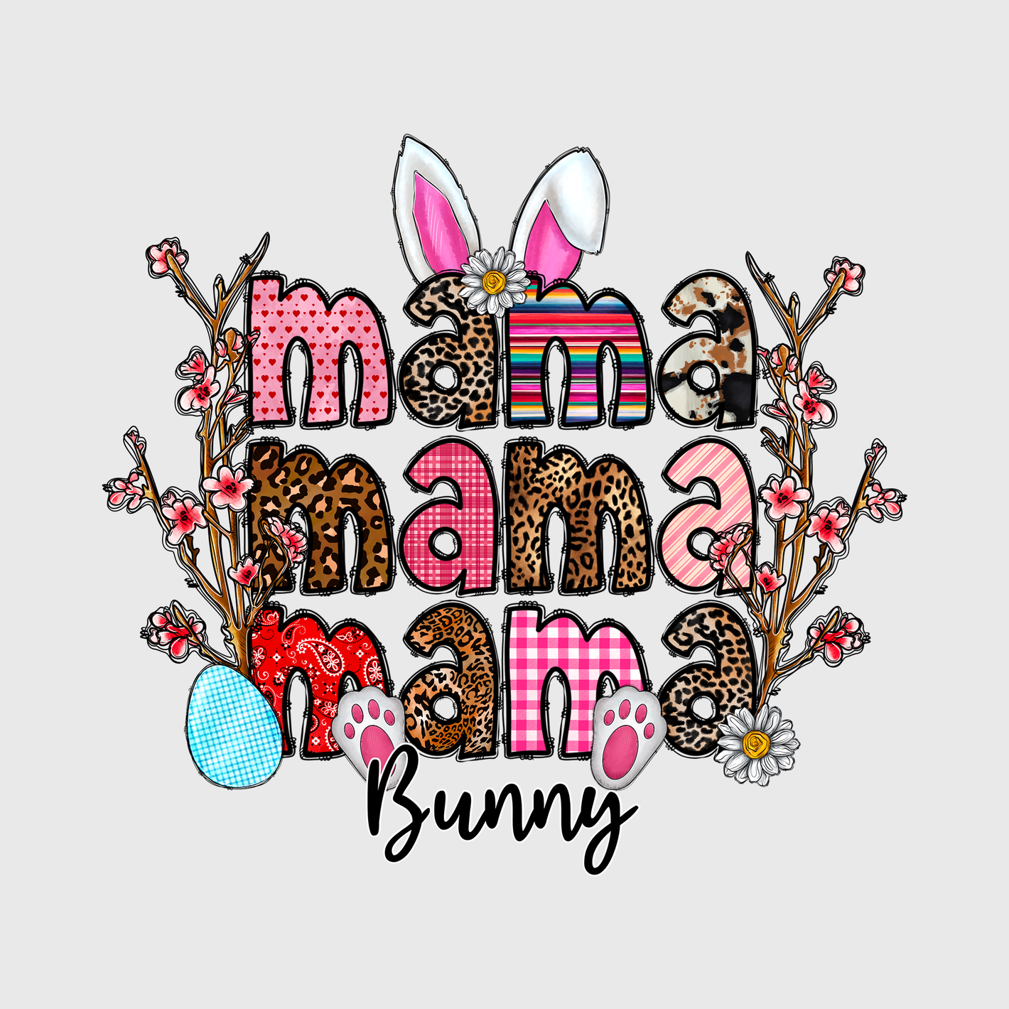 Mama Bunny Squad Transfer