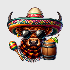 Cool Bull in Sombrero Transfer