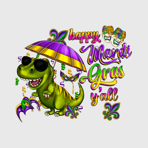 Mardi Gras Dino Parade Transfer