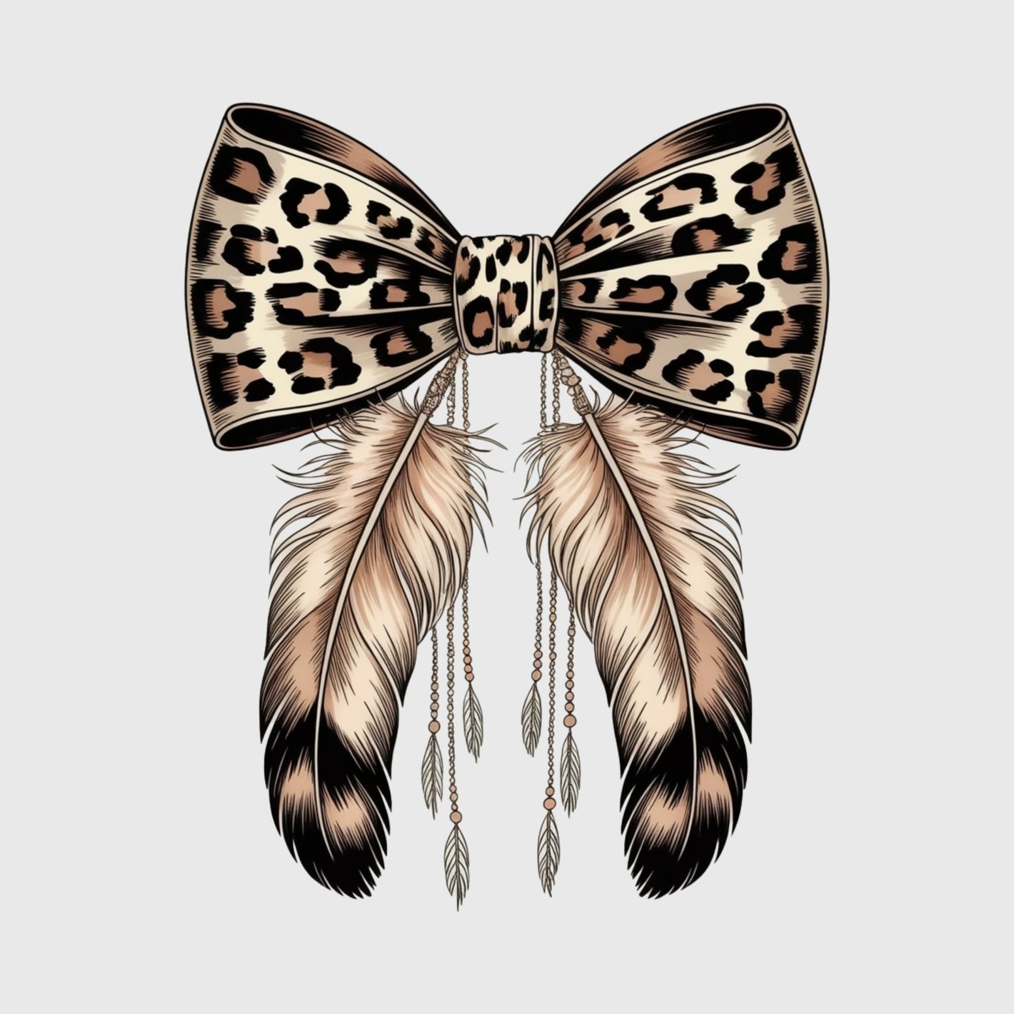 Leopard Feather Drift Transfer