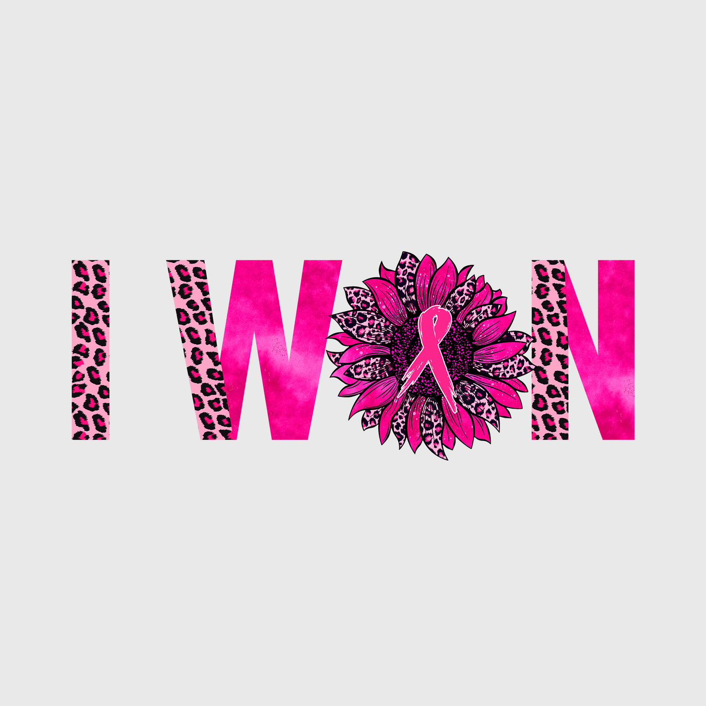 I Won Pink Ribbon Survivor Transfer