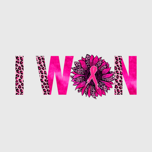 I Won Pink Ribbon Survivor Transfer