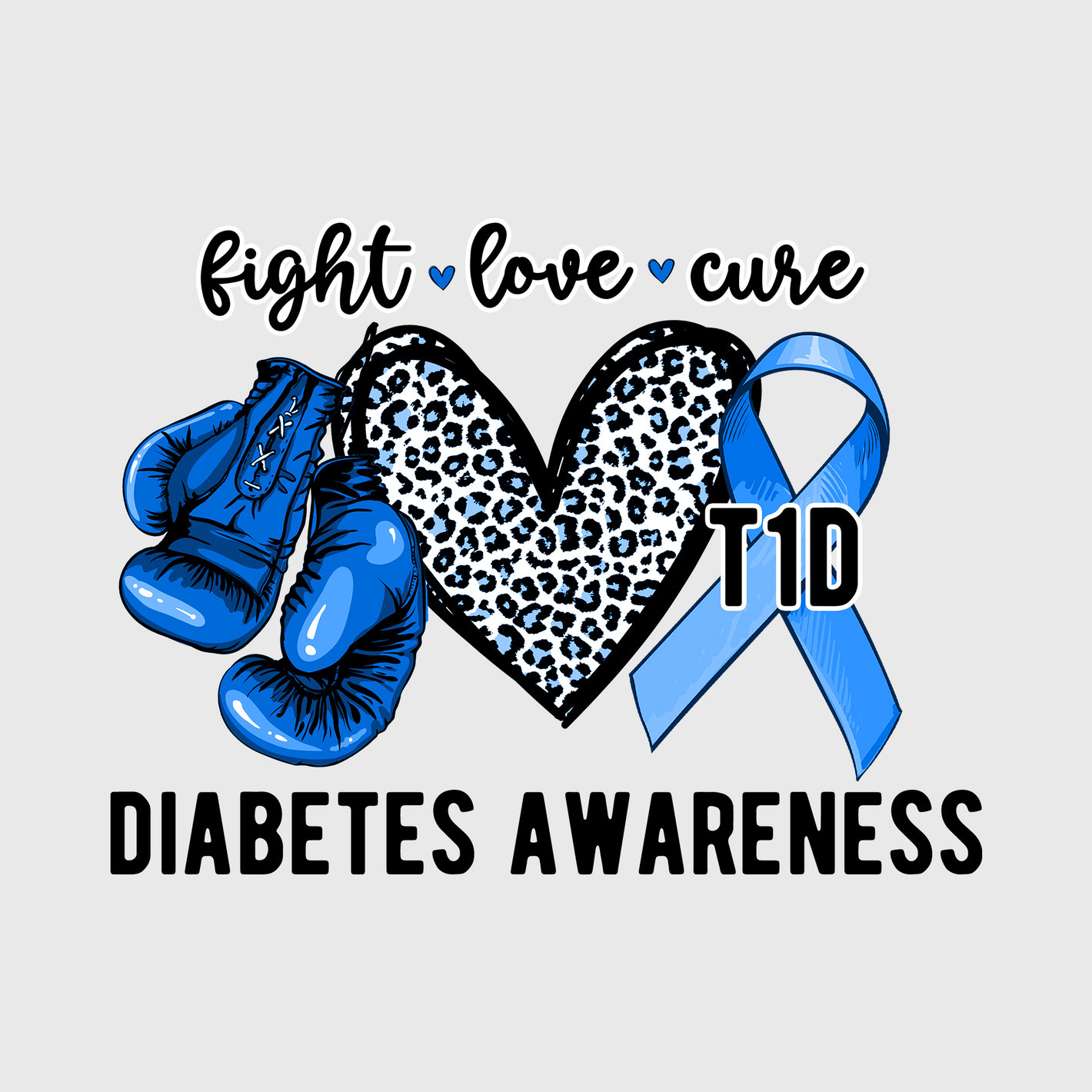 Fight Love Cure Diabetes Awareness Transfer