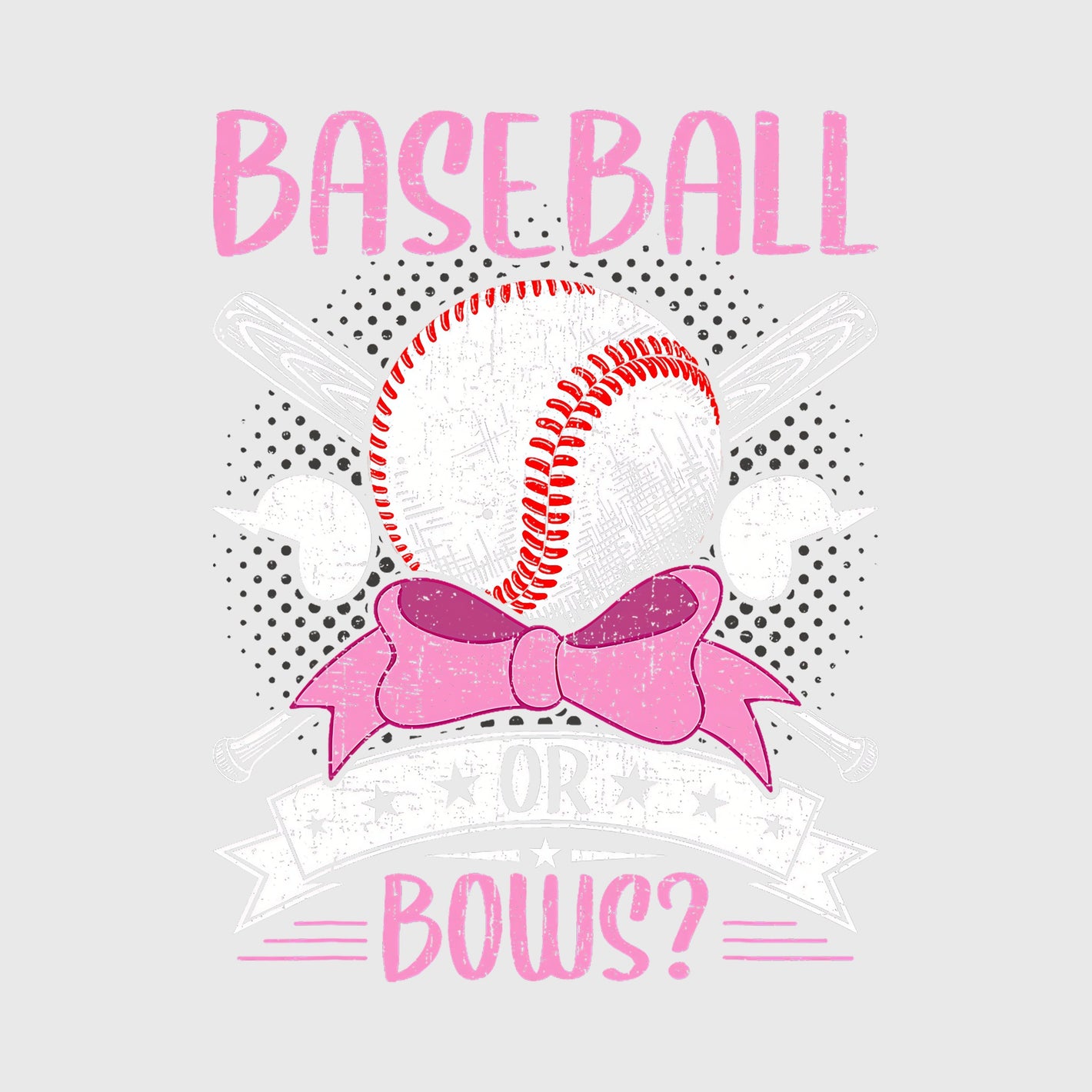 Glitter Bowball Vibes Transfer