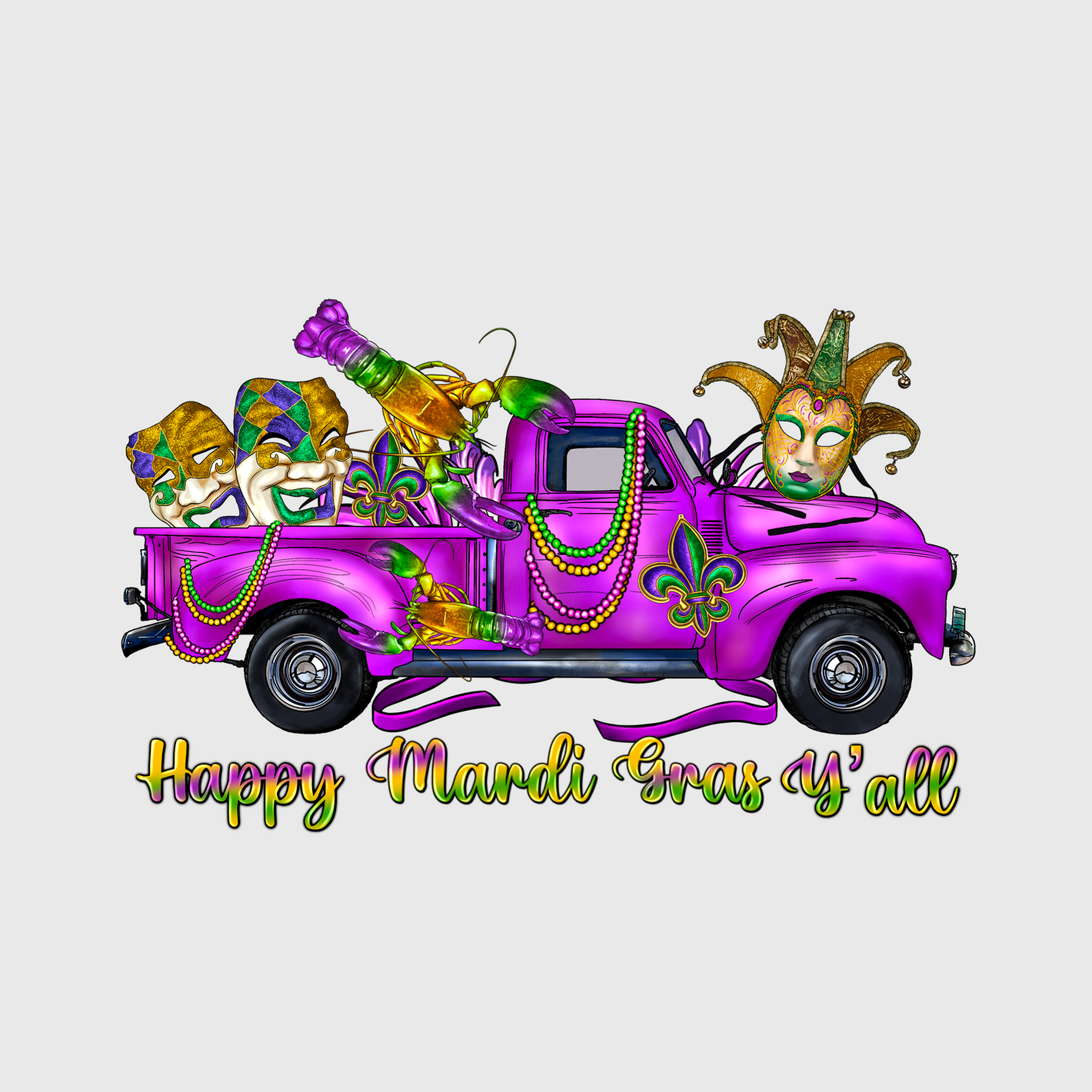 Mardi Gras Truck Parade Transfer