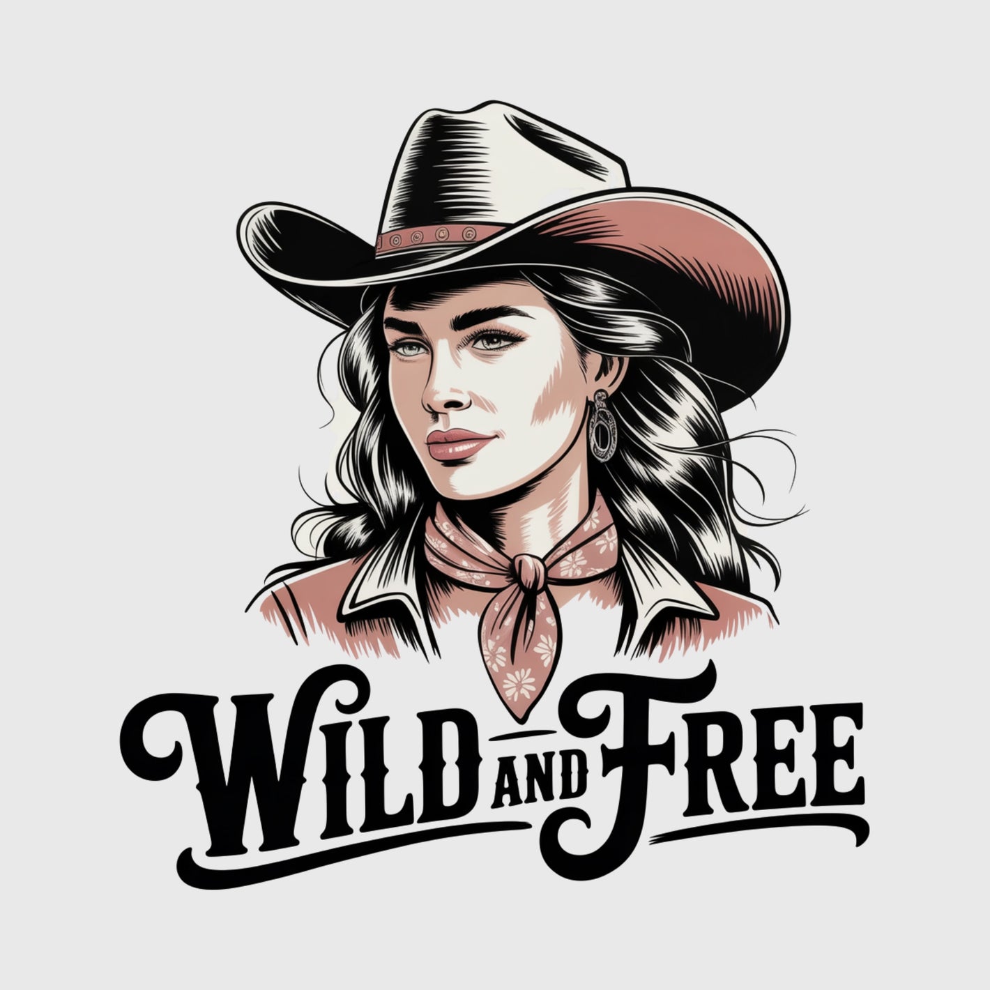 Free Spirit Cowgirl Transfer