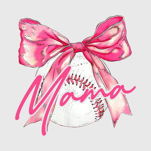 Pink Script Mama Transfer