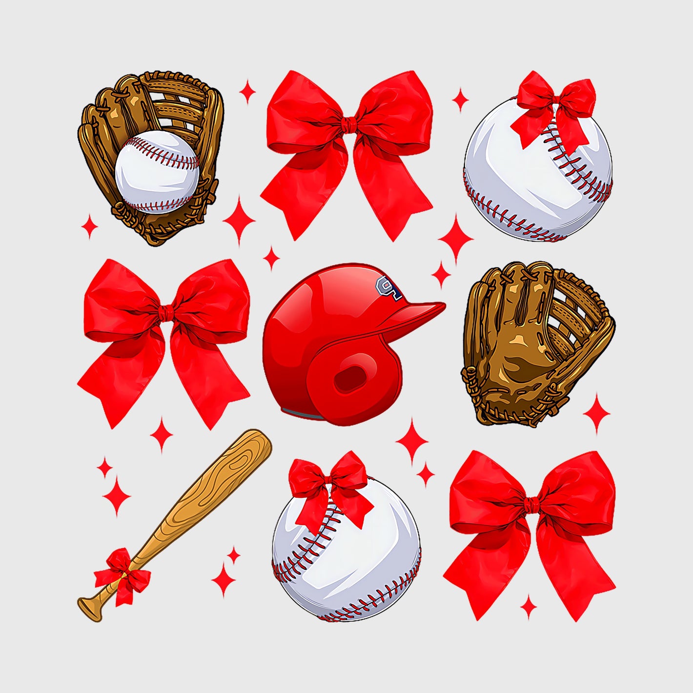 Scarlet Dugout Charm Transfer