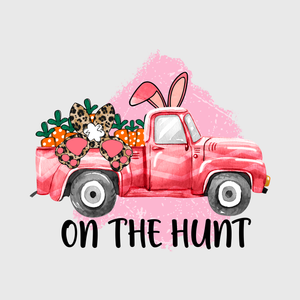 Pink Easter Hunt Truck Transfer