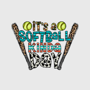 'I'ts A Softball Kinda Day' Transfer