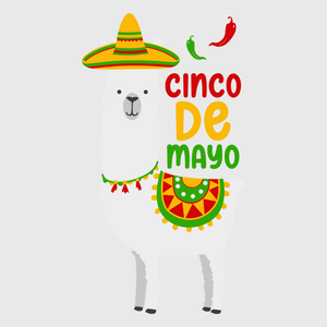 Cinco De Mayo Avocado Fiesta Transfer