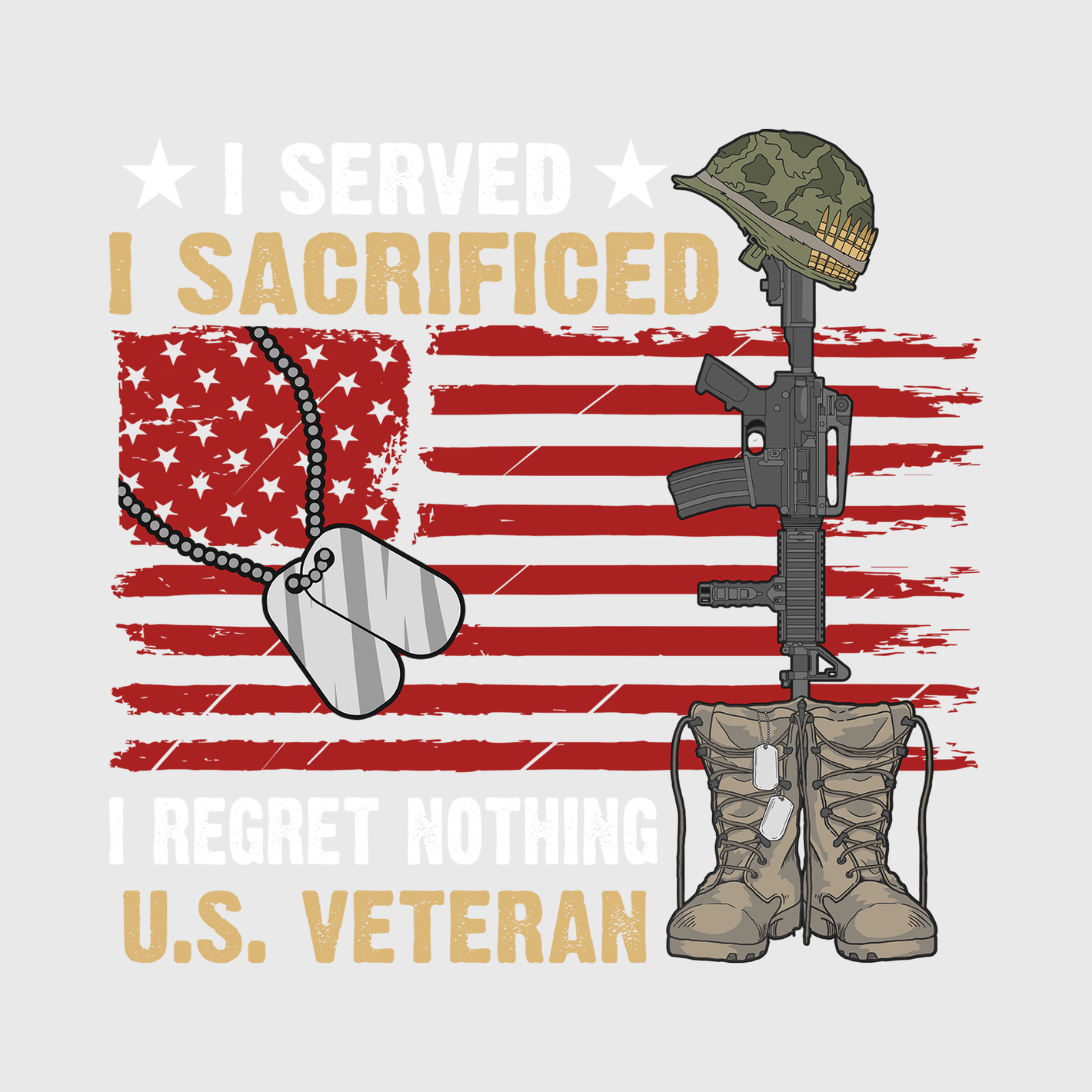 I Served I Sacrificed Military Veteran Transfer