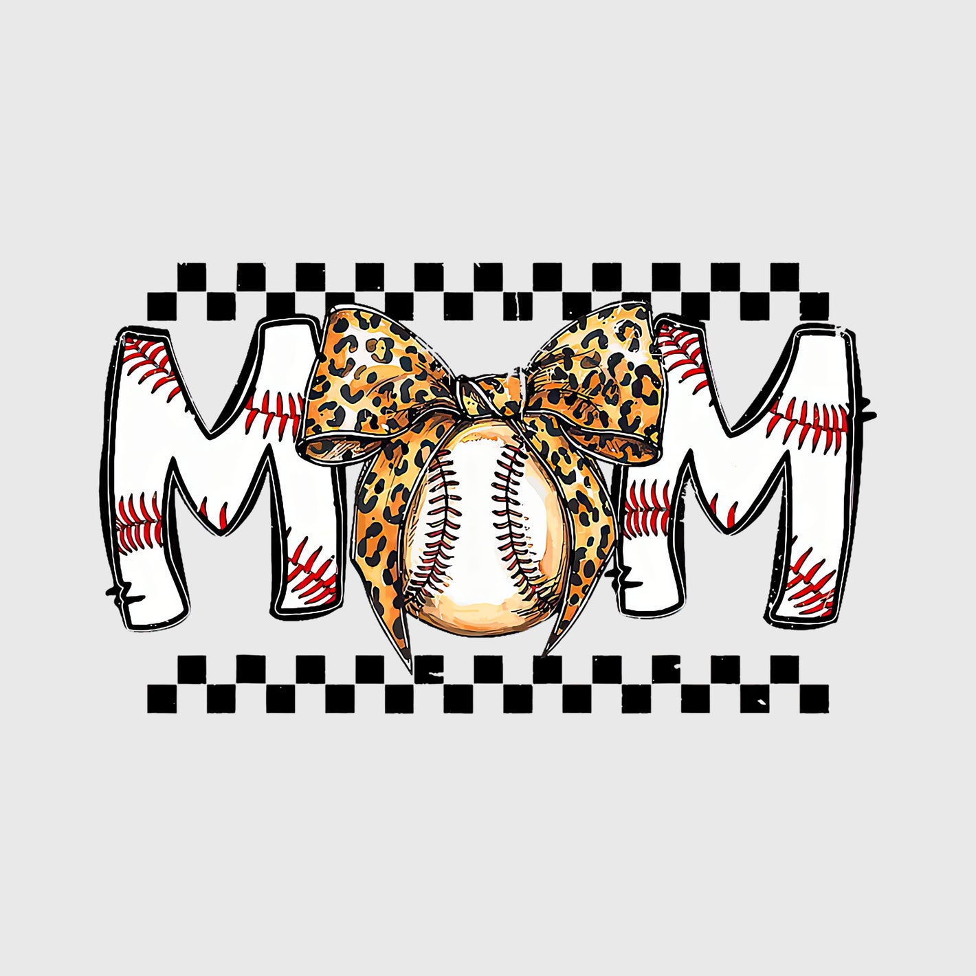 Leopard Diamond Mom Transfer