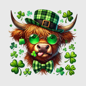 Lucky Highland Cow Transfer