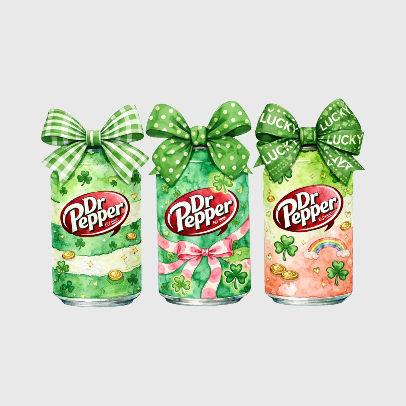 Shamrock Soda Trio Transfer