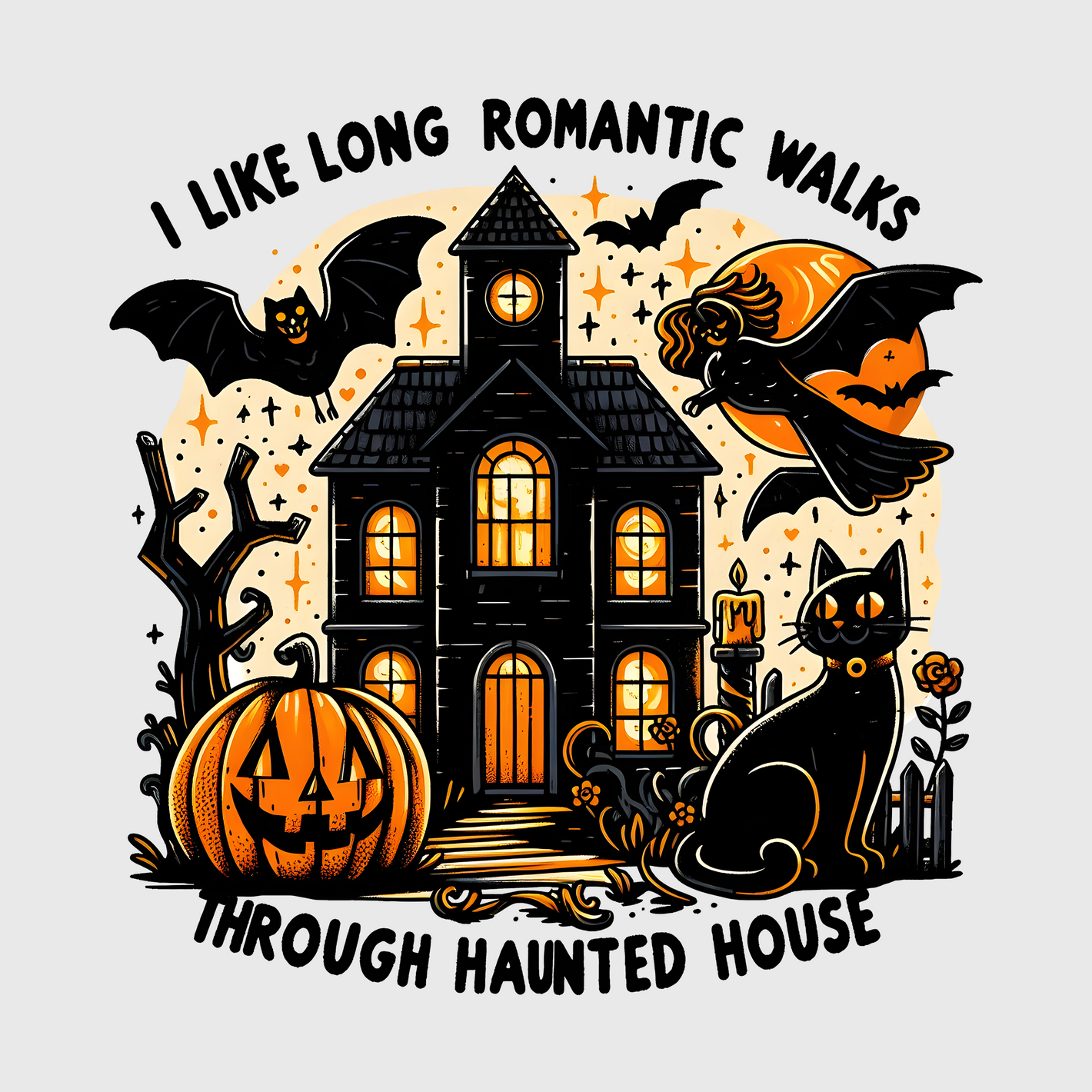 Haunted House Vibes Transfer