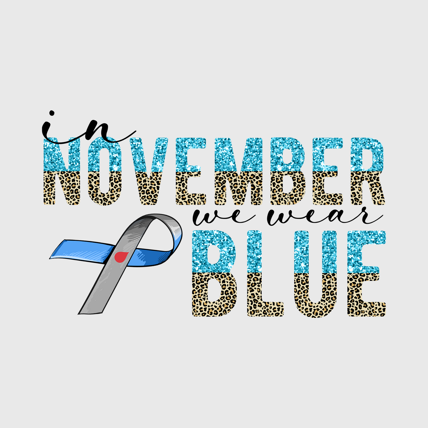 November Is Blue Transfer