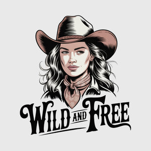 Prairie Rebel Cowgirl Transfer
