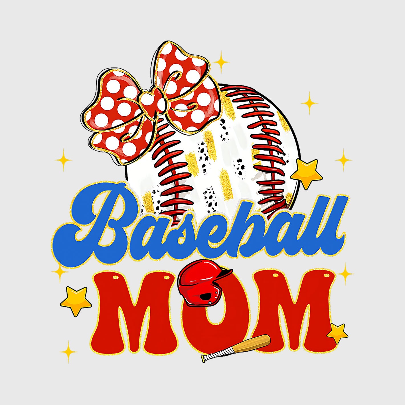All Star Mom Sparkle Transfer