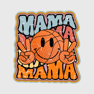 Mama Basketball Heart Transfer