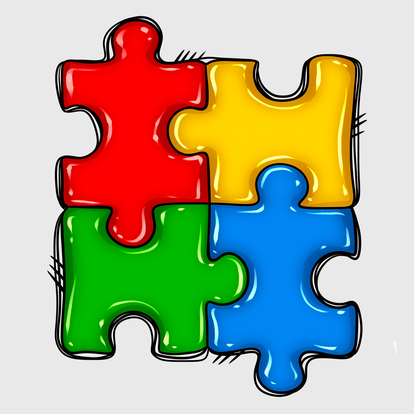 Autism Puzzle Piece Transfer