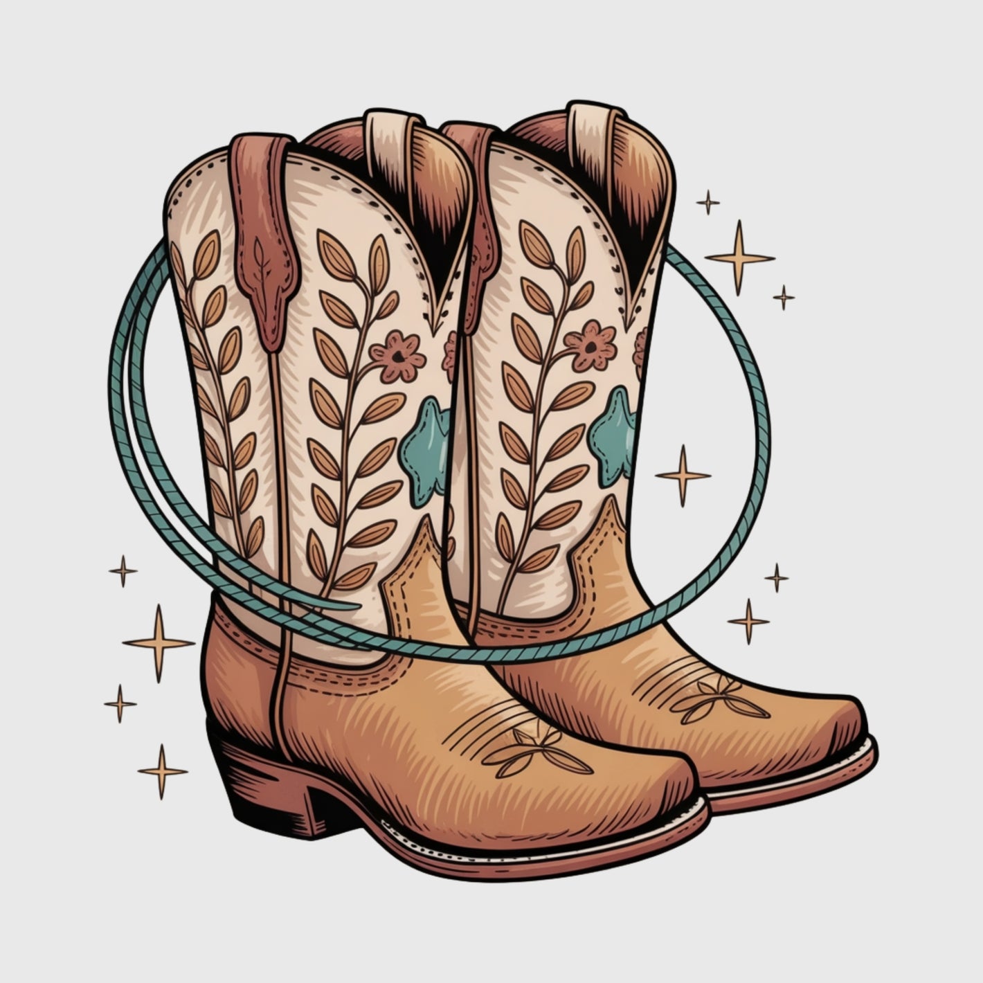 Lariat Trail Boots Transfer