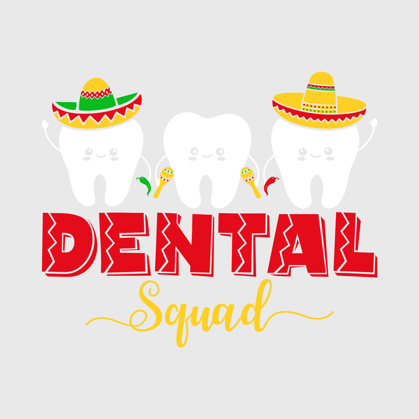 Cinco De Mayo Dental Fiesta Transfer