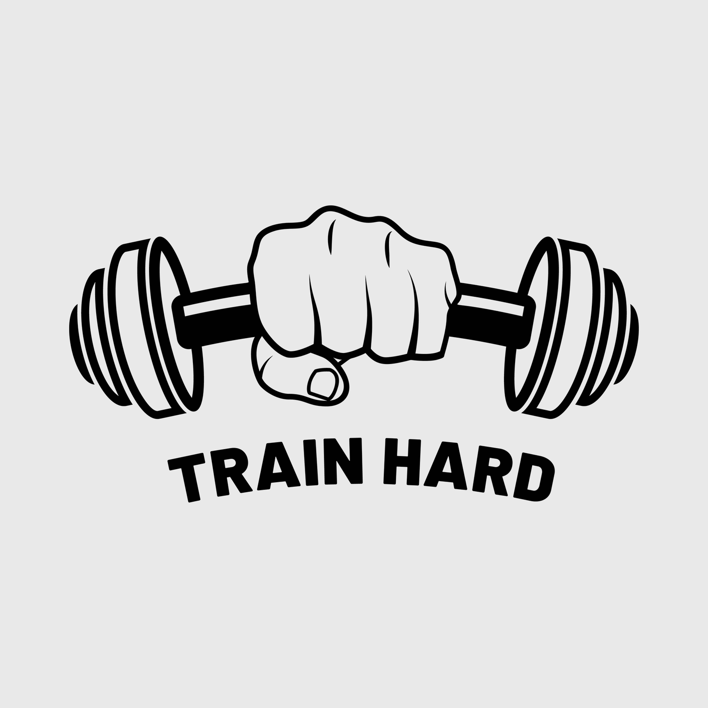 Train Hard Dumbbell Transfer